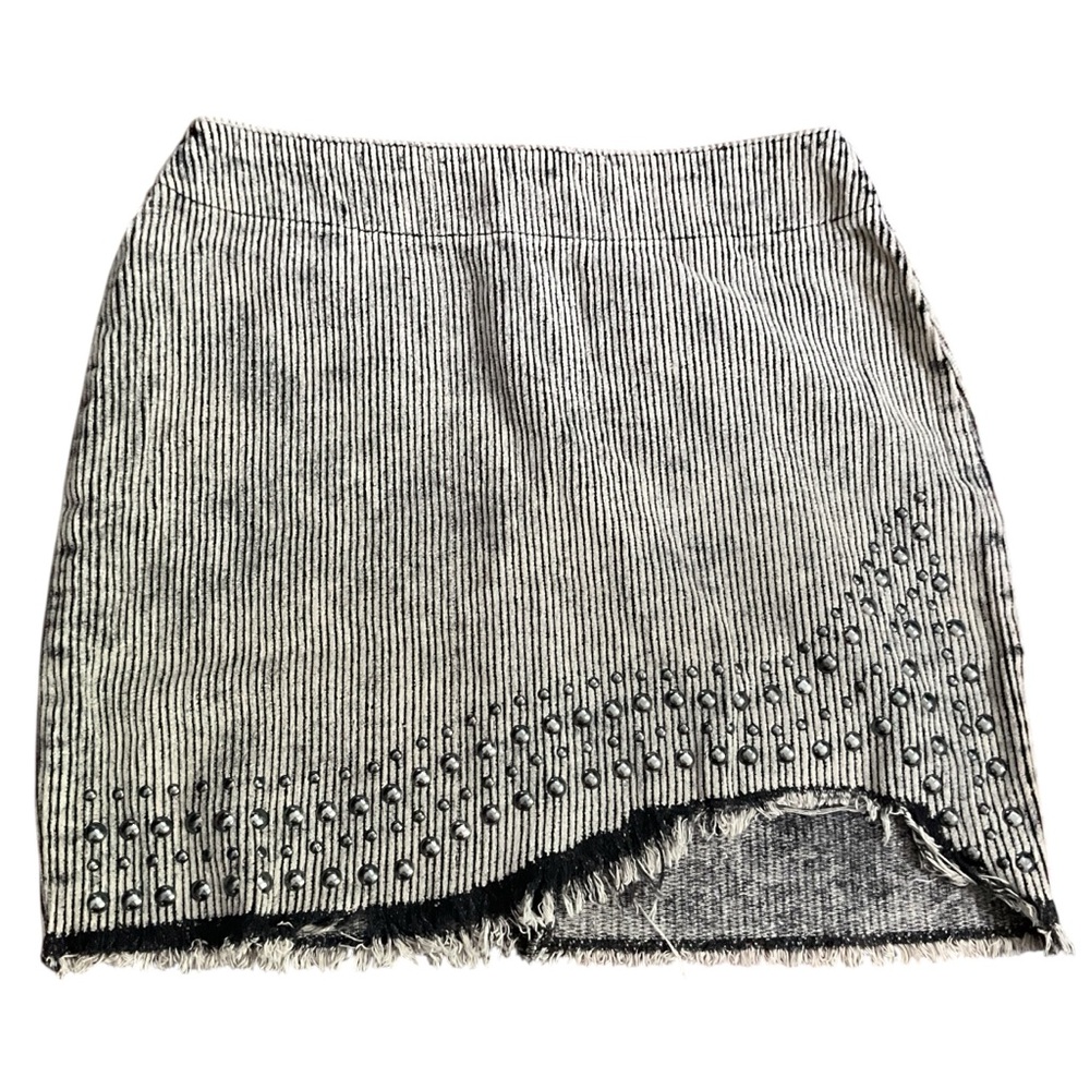 POL Stripe Stud Skirt Size S